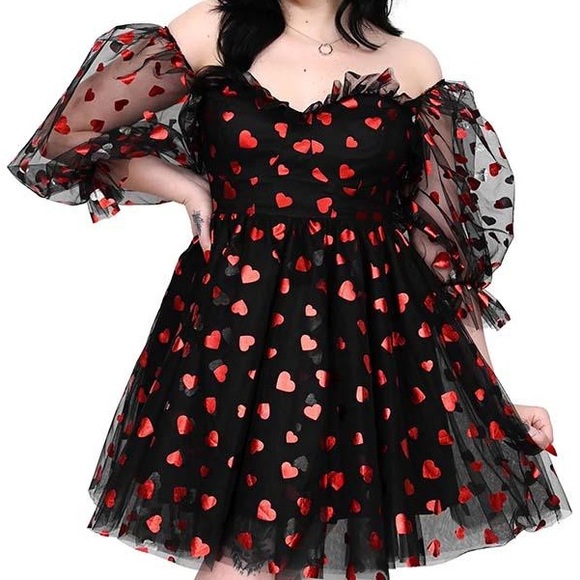 FOXBLOOD Queen Of Hearts | PARTY DRESS [LIMITED EDITION] - Picture 6 of 6